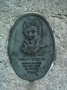 John Field Plaque at Golden Lane